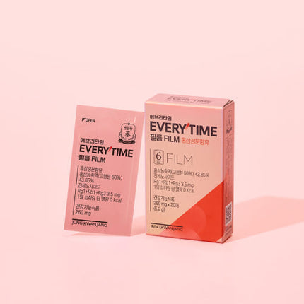 [Jung Kwan Jang] Korean Red Ginseng Extract Every Time FILM (260mg*60Sheets)