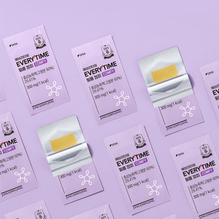 [Jung Kwan Jang] Korean Red Ginseng Extract Every Time Film Comfy (300mg*20 Sheets)