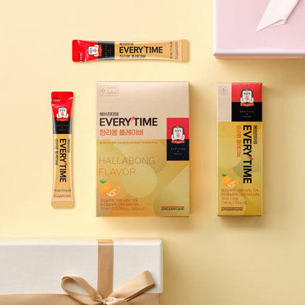 [Jung Kwan Jang] Korean Red Ginseng Extract Every Time Hallabong Flavor (10ml*20 Sticks)