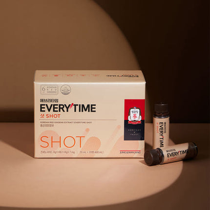 [Jung Kwan Jang] Korean Red Ginseng Extract EVERY TIME SHOT 20ml*20ea