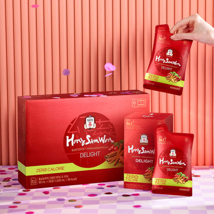 [Jung Kwan Jang] Korean Red Ginseng Extract Hong Sam Won Delight 50ml*30ea