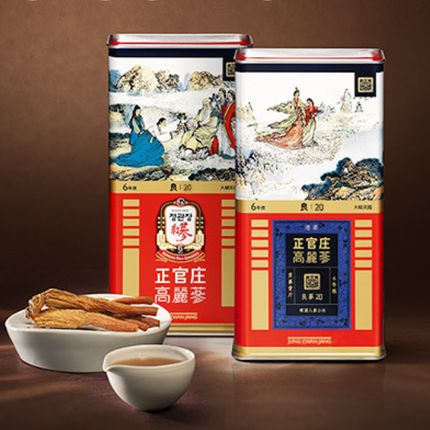 [Jung Kwan Jang] Korean Red Ginseng Legacy Root Good Grade 20ji 300g