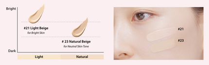 A'pieu Waterlock Cushion SPF50+ PA++++ 15g (Refill) #21 Light Beige