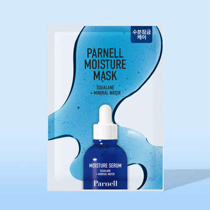Parnell Squalane Mineral Water Moisture Mask 20ml X 10ea