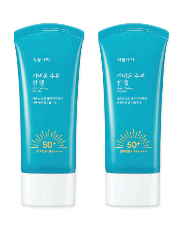 Shingmulnara Light Watery Sun Gel SPF50+ PA++++ 60ml+60ml