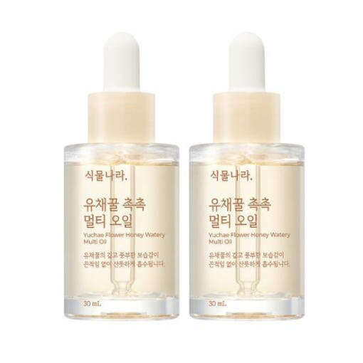 Shingmulnara Yuchae Flower Honey Watery Multi Oil 30ml+30ml