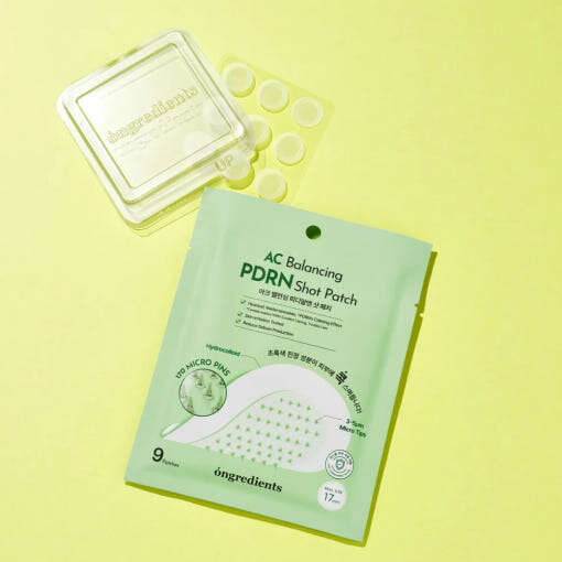 ongredients AC Balancing PDRN Shot Patch 9 Patches (17mm)