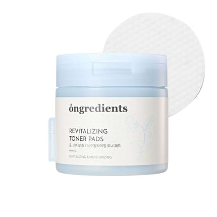 ongredients Revitalizing Toner Pads 160g/60ea
