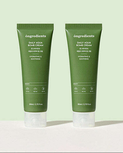 ongredients Daily Aqua Bomb Cream 80ml+80ml [1+1]