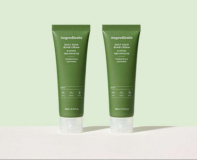 ongredients Daily Aqua Bomb Cream 80ml+80ml [1+1]