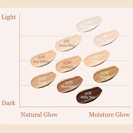 ongredients Skin Barrier Glow Cover Cushion SPF50+ PA++++ 14g (3colors)