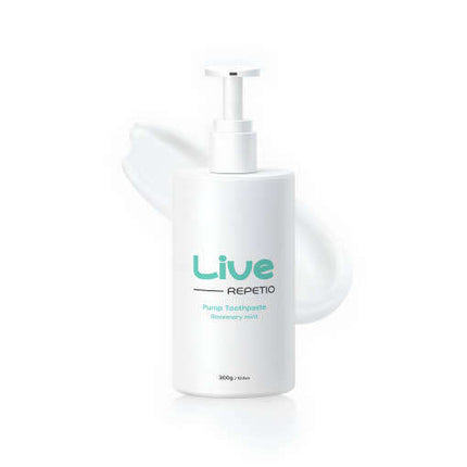 [Live orals] Repetio Pumping Toothpaste (Rosemary Mint) 300g