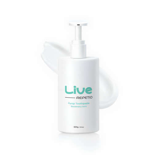 [Live orals] Repetio Pumping Toothpaste (Rosemary Mint) 300g
