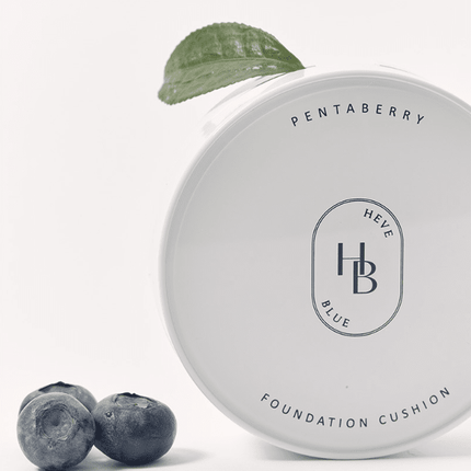 HEVEBLUE Pentaberry Glow Foundation Cushion SPF50+ PA++++ 15g (3colors)