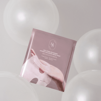 HEVEBLUE Pot Pore Peptamin Hydro Collagen Mask Pack 35g X 4ea