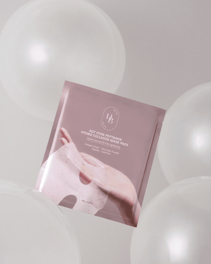 HEVEBLUE Pot Pore Peptamin Hydro Collagen Mask Pack 35g X 4ea