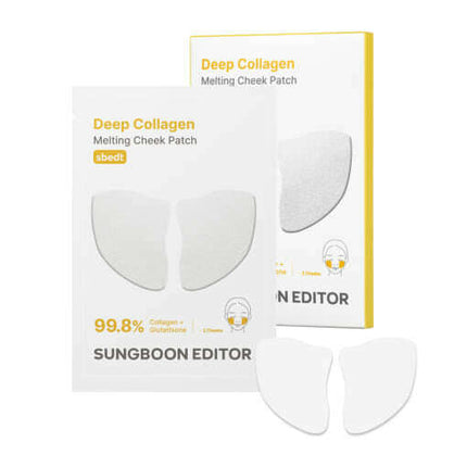 SUNGBOON EDITOR Deep Collagen Melting Cheek Patch (12 Patches)