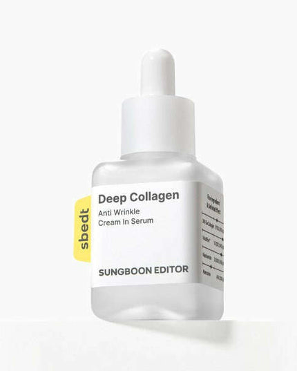 SUNGBOON EDITOR Deep Collagen Anti Wrinkle Cream In Serum 40ml