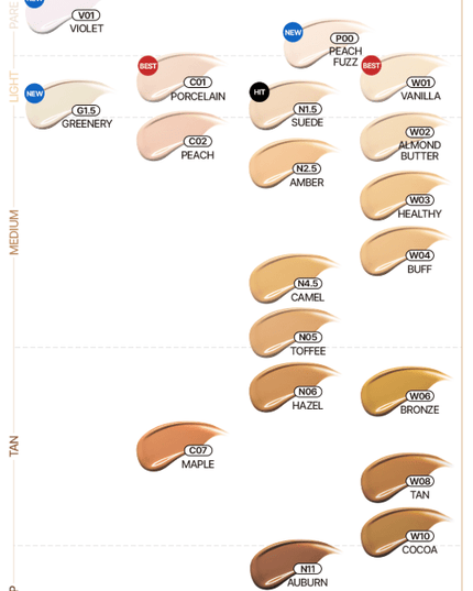 tfit Buildable Fit Spatula Foundation 15g (7colors)