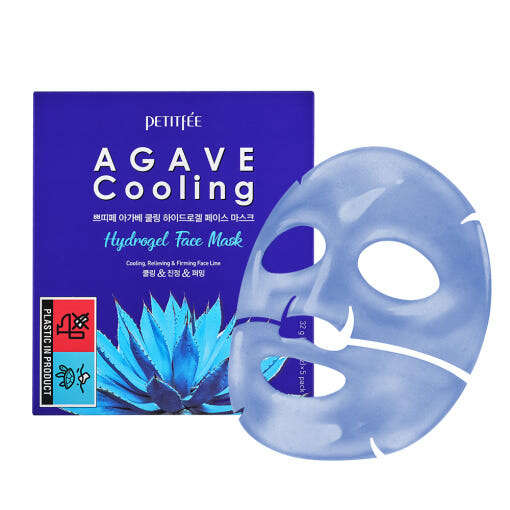 PETITFEE AGAVE Cooling Hydrogel Face Mask 32g X 5ea
