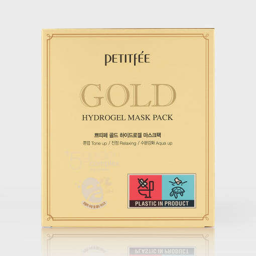 PETITFEE Gold Hydrogel Mask Pack 32g X 5ea