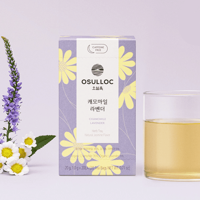 OSULLOC Herbal Tea Life Set (60 count, 3 flavors X 20ea)