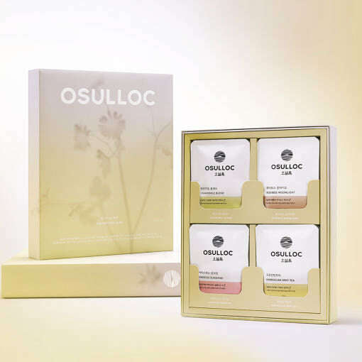 OSULLOC Tea Edition Herb Gift Box Set (16 count, 4 flavors X 4ea)