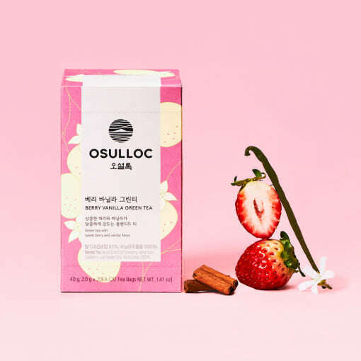 OSULLOC Berry Vanilla Green Tea (20 count)