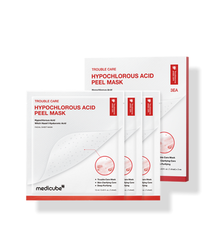 medicube Hypochlorous Acid Peel Mask 13ml X 3ea
