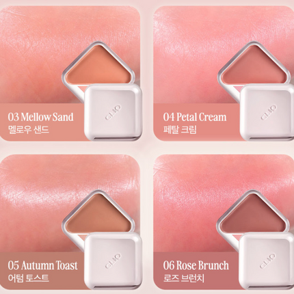 CLIO Essential Lipcheek Tap Blur 4.5g (4colors)