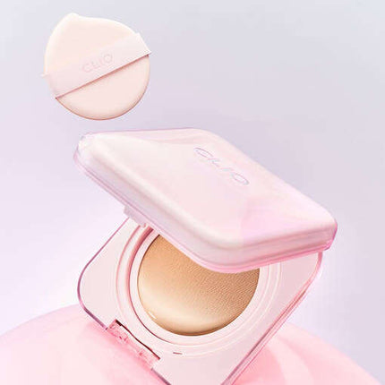 CLIO Kill Cover Mesh Glow Essential Cushion SPF50+ PA++++ Set 15g+15g(Refill) (5colors)