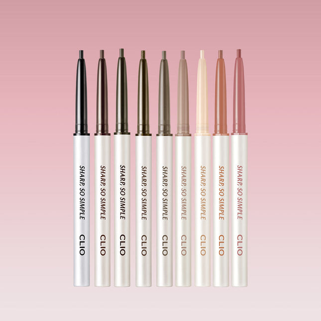 CLIO Sharp So Simple Waterproof Pencil Liner 0.14g (10colors)