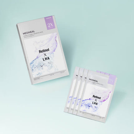 Mediheal Derma Synergy Wrapping Mask Retinol X LHA Pore Care 25ml X14ea - Très Elite