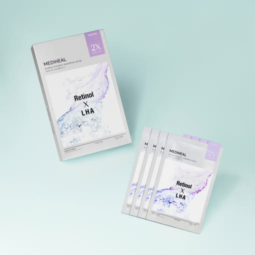 Mediheal Derma Synergy Wrapping Mask Retinol X LHA Pore Care 25ml X14ea - Très Elite