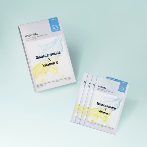 Mediheal Derma Synergy Wrapping Sheet Mask Madecassoside Vitamin C 25ml 14ea - Très Elite