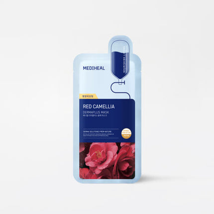 Mediheal Dermaplus Red Camellia Sheet Mask 22ml 10 Pack - Très Elite
