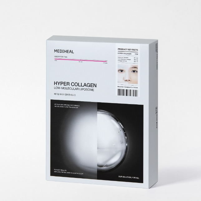 Mediheal Hyper Collagen Gel Mask 35ml 4 Pack For Firming - Très Elite