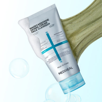 Mediheal Madecassoside Derma Cream Pack Cleanser 50ml Soothing Barrier Repair - Très Elite