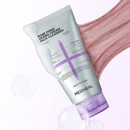 Mediheal Rose PDRN Derma Cream Cleanser 50ml Pack Mask - Très Elite