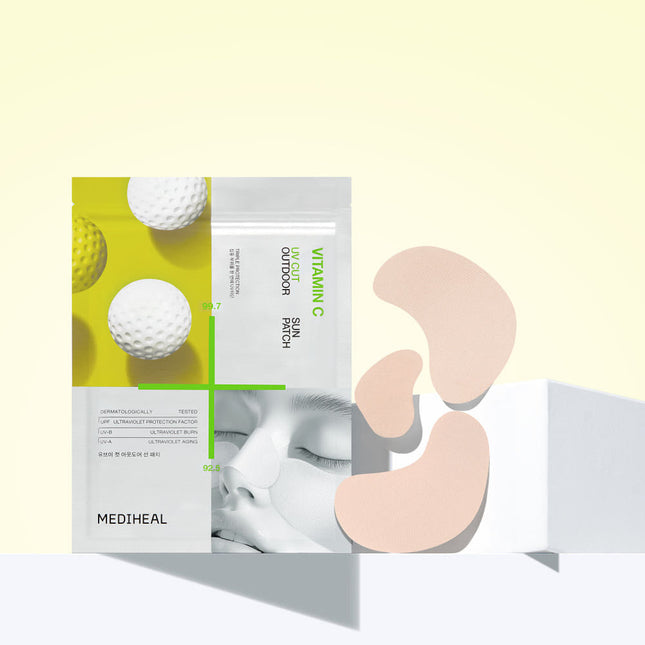 Mediheal Vitamin C UV Cut Outdoor Sun Patch Triple Protection Freckles Care 4P - Très Elite