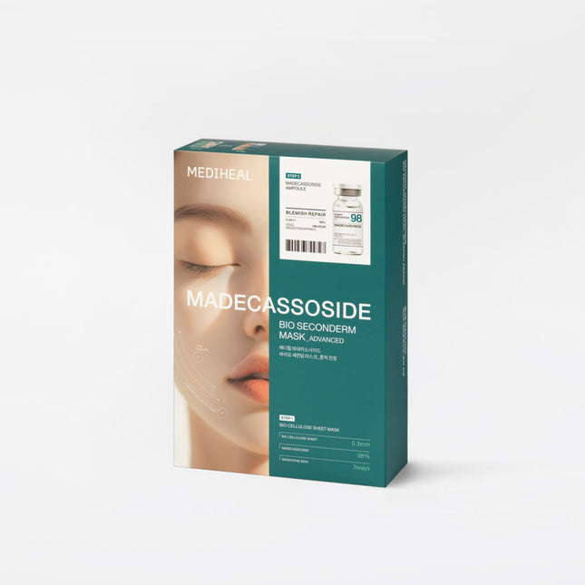Mediheal Madecassoside Bio Seconderm Mask Blemish Soothing Kit X10 - Très Elite