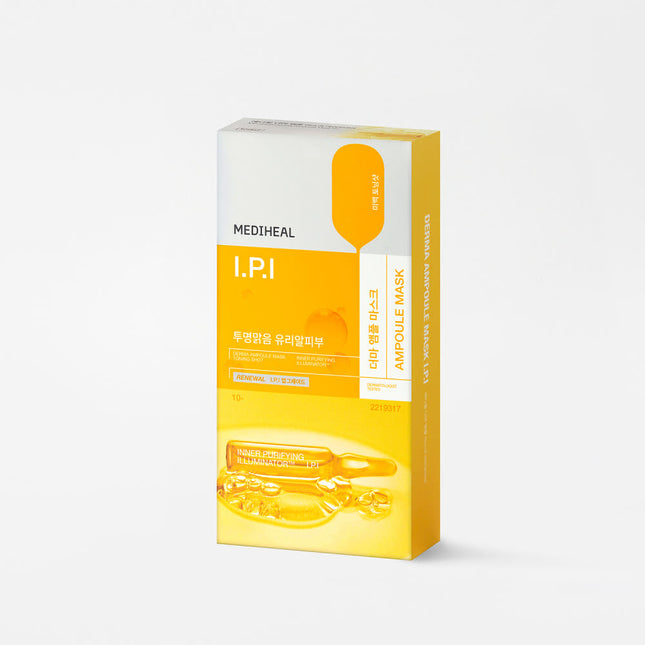 Mediheal Derma Ampoule Mask IPI Brightening 26 Ml Pack Of 10 - Très Elite