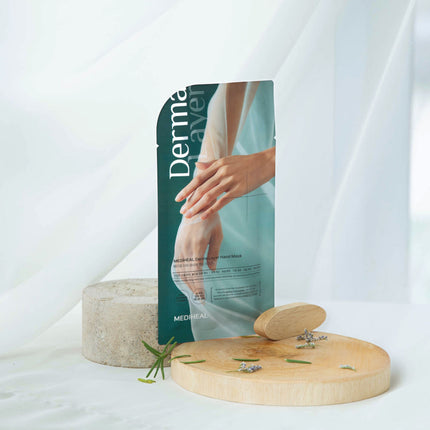 Mediheal Derma Layer Hand Mask 14ml X 5ea Hydrating Serum Mask - Très Elite