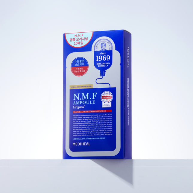 Mediheal NMF Ampoule Mask Original 27ml Sheet Mask For Intense Hydration 10 Pack - Très Elite