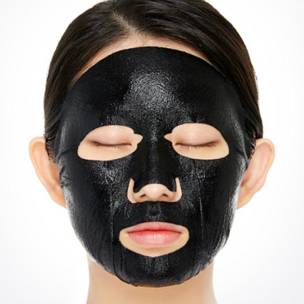 Mediheal Hdp Pore Stamping Black Charcoal Infused Mask 24ml 10ea - Très Elite