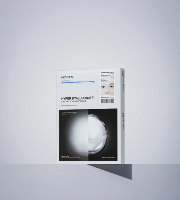 Mediheal Hyper Hyaluronate Gel Mask 34g Pack of 4 Hydrating Sheet Mask - Très Elite