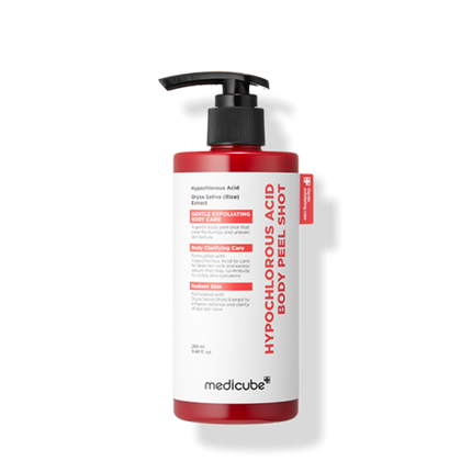 Medicube Hypochlorous Acid Body Peel Shot 280ml for Smoother Skin - Très Elite