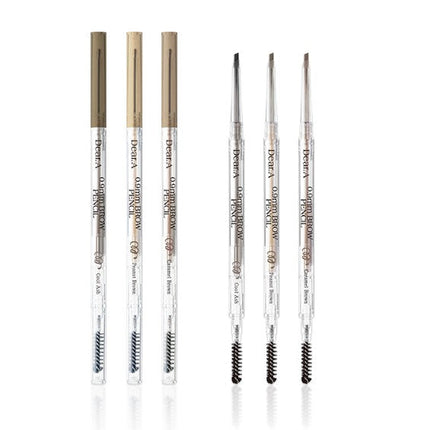 Dear.A Ultra Slim Brow Pencil 0.9mm Three Shades With Micro Brush - Très Elite