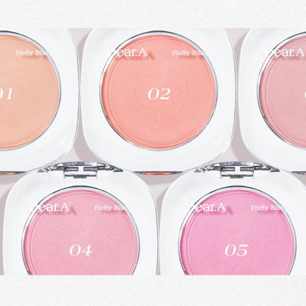 Dear.A Fluffy Blush 4.5g (4colors)- Très Elite- Très Elite