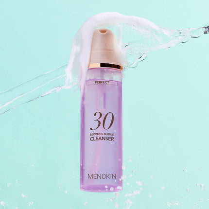 Menokin 30 Seconds Bubble Cleanser 150ml Gentle Micellar Makeup Remover - Très Elite
